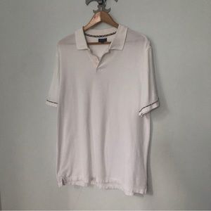 Vintage Burberry men’s polo shirt Large